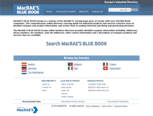 Tablet Screenshot of maceuro.com